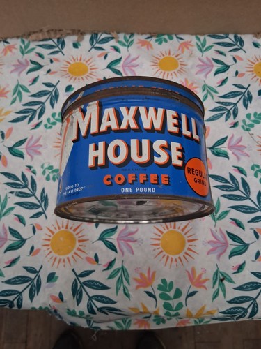 Vintage maxwell house pound - maxwell,