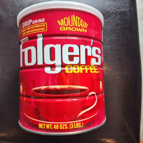 Vintage large 3lb - vintage, folgers