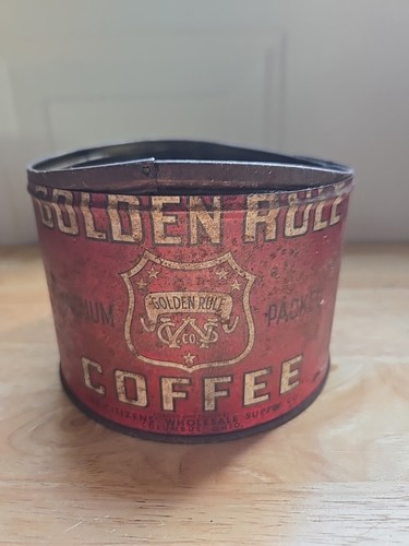 Vintage golden rule - vintage, can