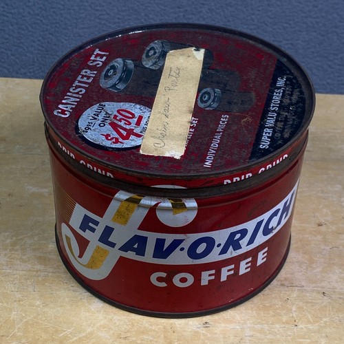 Vintage flav rich - flav-o-rich, coffee